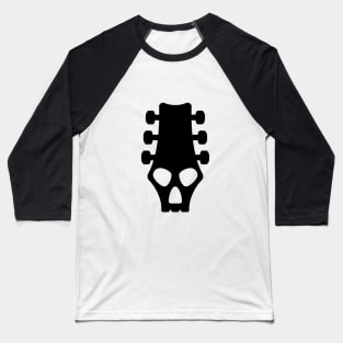 guitar skull Baseball T-Shirt